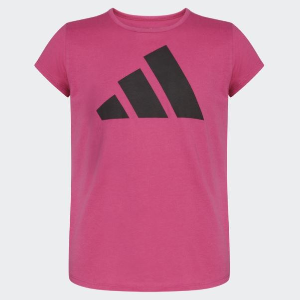 T-shirt Essentiel Ss Fuchsia Adidas