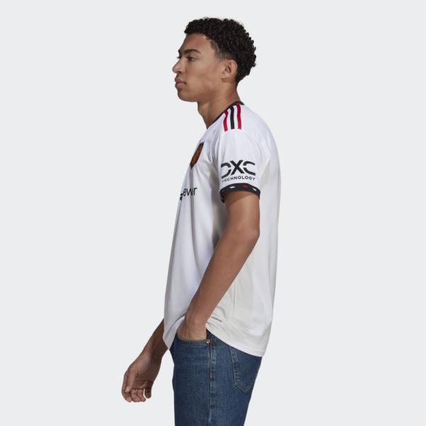Maillot Extérieur Manchester United 22/23 Blanc Adidas