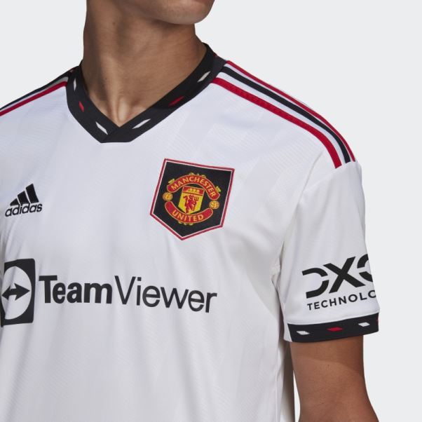 Maillot Extérieur Manchester United 22/23 Blanc Adidas