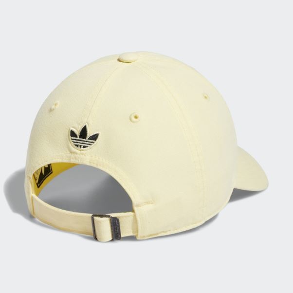 Casquette Strapback Script Jaune Adidas