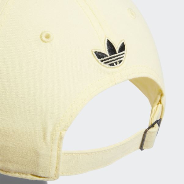 Casquette Strapback Script Jaune Adidas