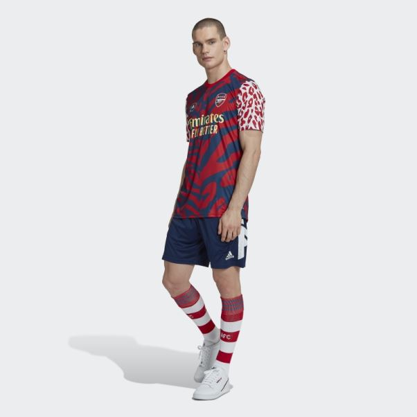 Arsenal Fc X Adidas Par Stella Mccartney Maillot D'avant-match Scarlet Hot
