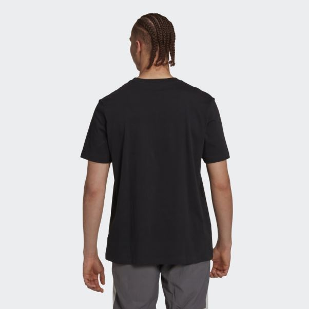 T-shirt Adidas Aventure Hiver Noir Chaud