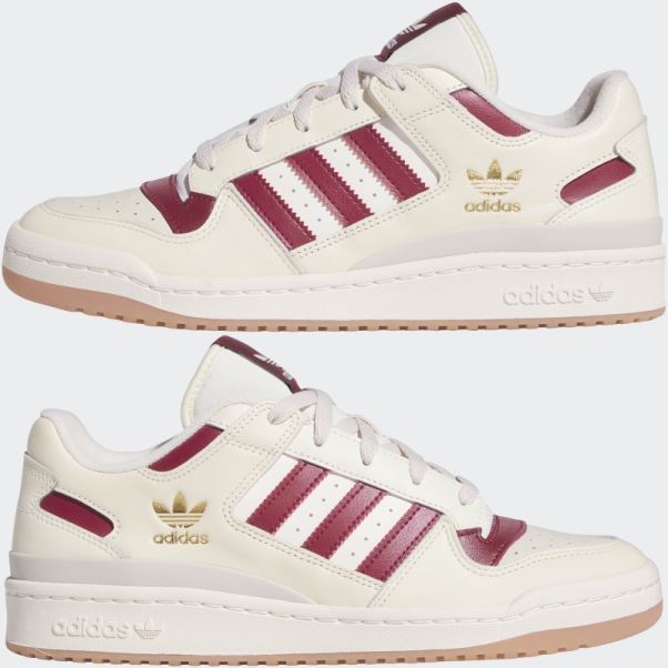 Adidas Forum Low Chaussures Bordeaux