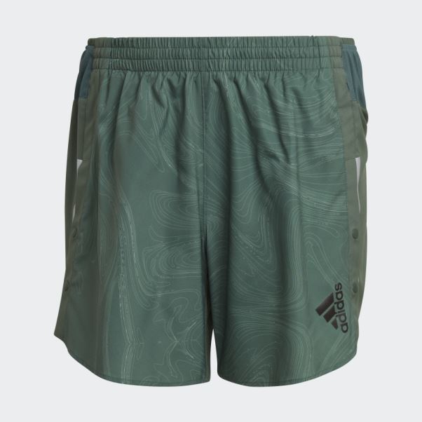 Short Adidas Green Oxide Conçu Pour Courir Pour Les Océans