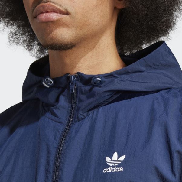 Coupe-vent Essentiel Trèfle Indigo Nuit Adidas