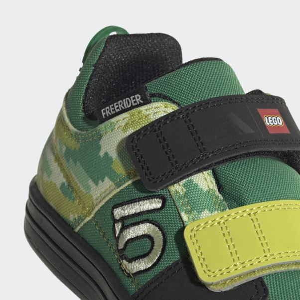 Adidas Five Ten Freerider X Lego Chaussures De Vélo De Montagne Vert Chaud