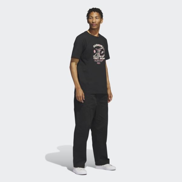 Daewon's Business T-shirt Manches Courtes Adidas Noir