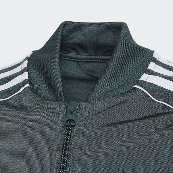 Veste De Survetement Adidas Adicolor Sst Vert Mineral