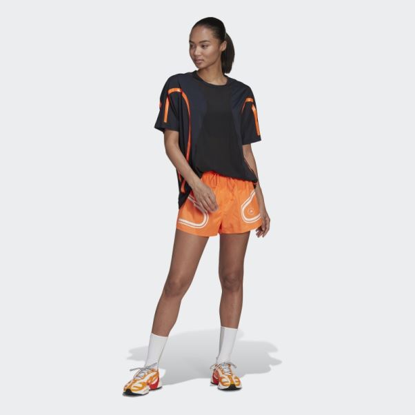Adidas By Stella Mccartney Truepace Running Loose T-shirt Noir