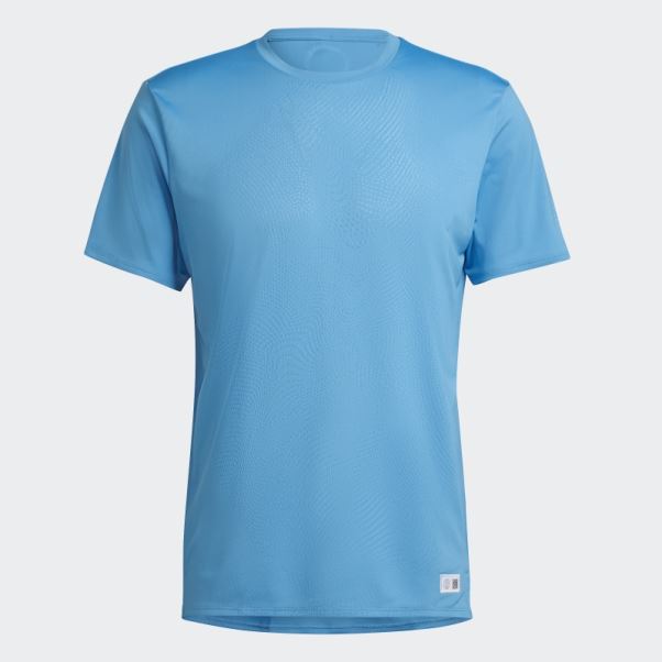 Made To Be Remade Running Tee Bleu Adidas
