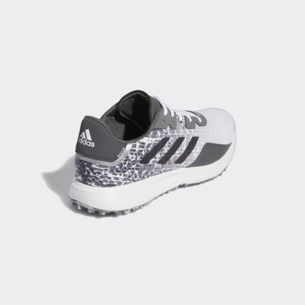 Chaussure De Golf Adidas S2g Sans Crampons Blanche