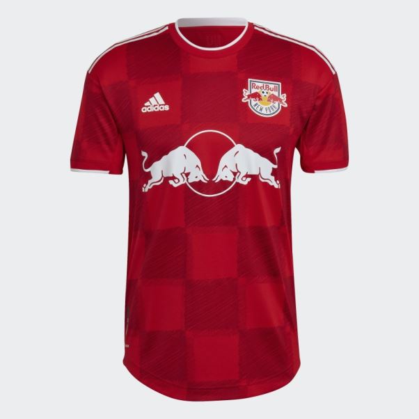 Adidas Maillot New York Red Bulls 22/23 Away Authentique Rouge