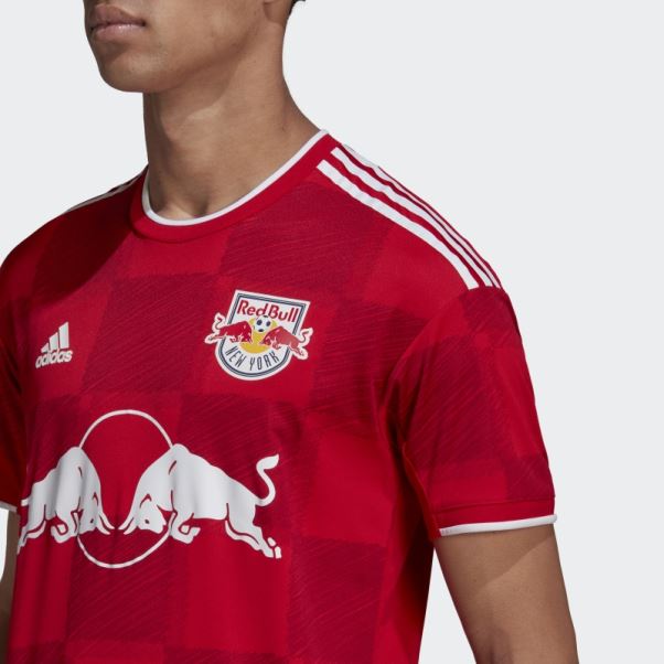 Adidas Maillot New York Red Bulls 22/23 Away Authentique Rouge
