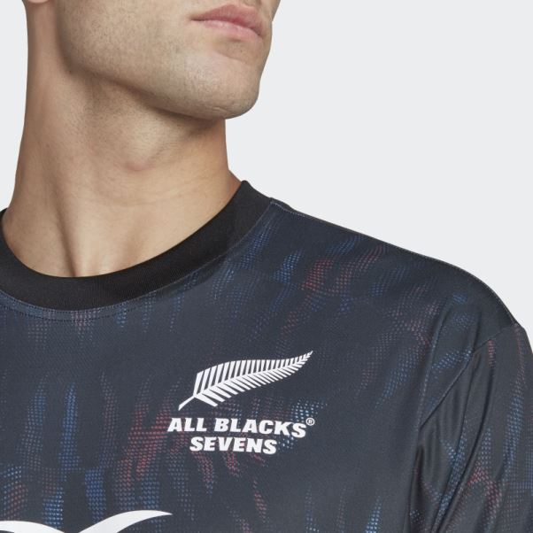 Adidas Maillot Domicile All Blacks Sevens (non Genré) Noir
