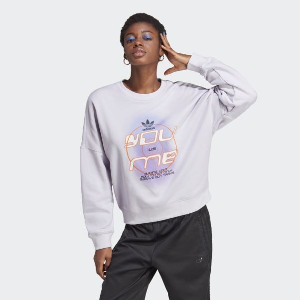 Sweat Adidas Toujours Original Silver Dawn