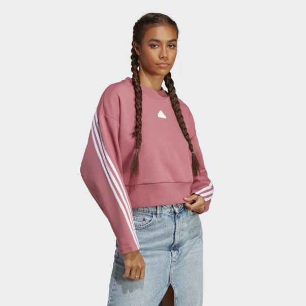 Sweat Rose à 3 Bandes Future Icons Adidas