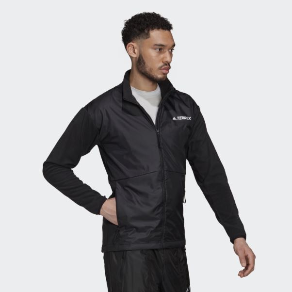 Veste Polaire Coupe-vent Adidas Multi Primegreen Noir