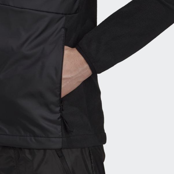 Veste Polaire Coupe-vent Adidas Multi Primegreen Noir