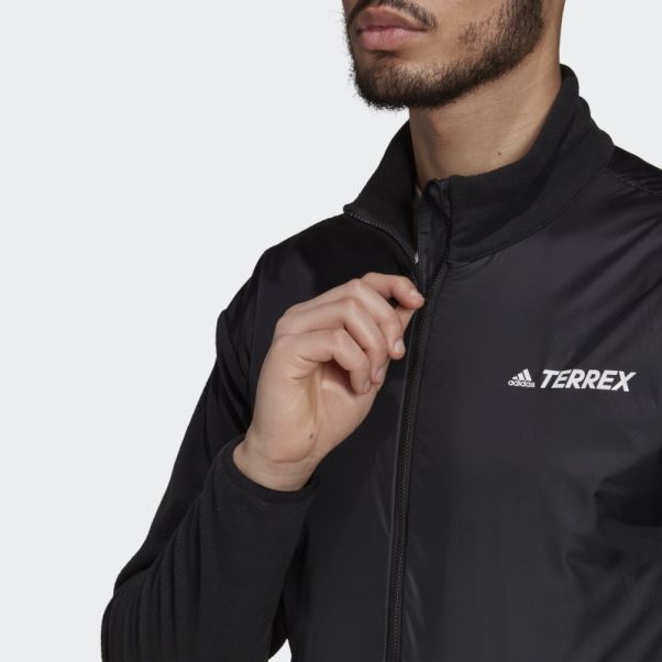Veste Polaire Coupe-vent Adidas Multi Primegreen Noir