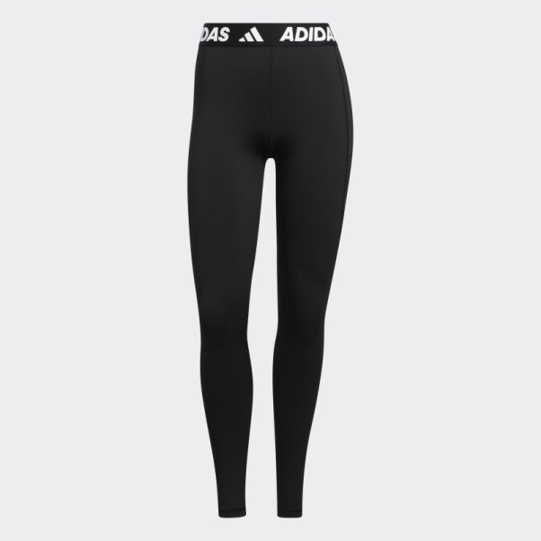 Collant Long Adidas Techfit Logo Graphique Noir