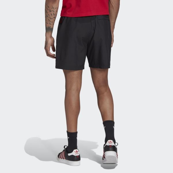 Short Manchester United Adn Downtime Noir Adidas