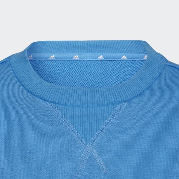 Sweat Essentiel Adidas Bleu
