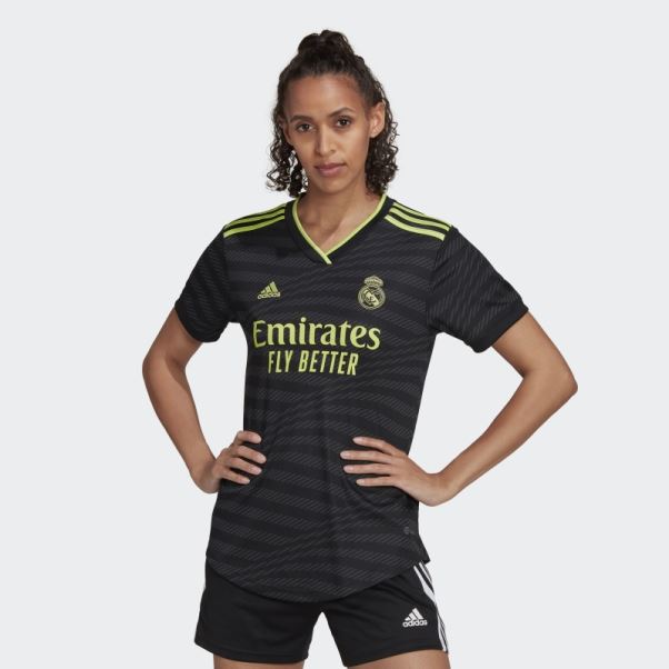 Troisième Maillot Real Madrid 22/23 Adidas Noir