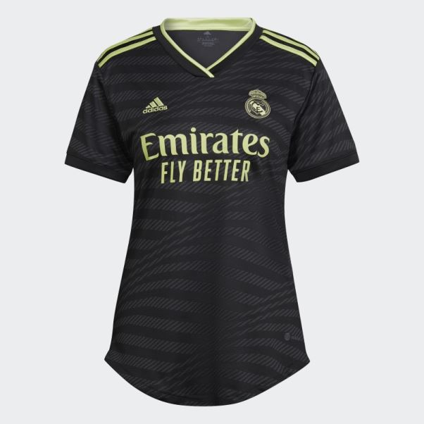 Troisième Maillot Real Madrid 22/23 Adidas Noir