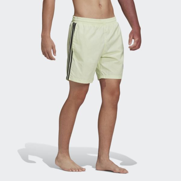 Short De Bain Adidas Graphique Stoked Fish Citron Vert