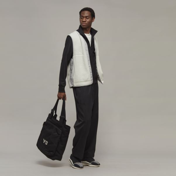 Adidas Y-3 3-stripes Haut De Survêtement En Laine Raffinée Chaud
