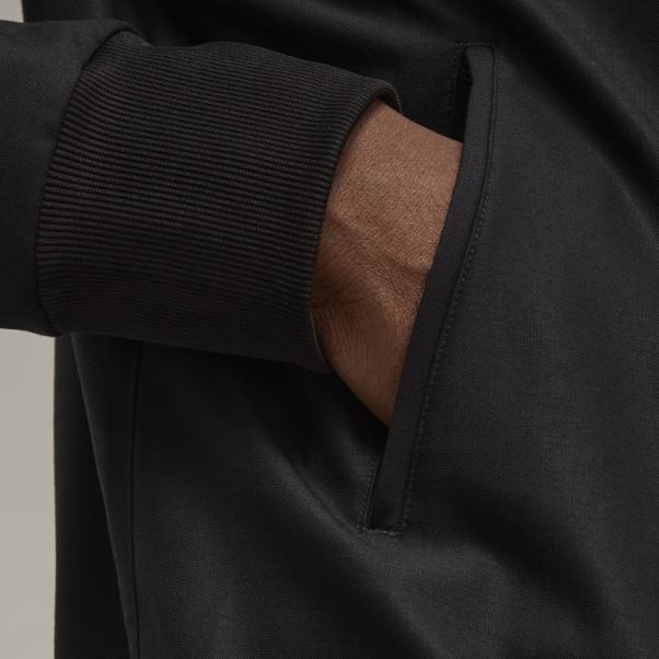Adidas Y-3 3-stripes Haut De Survêtement En Laine Raffinée Chaud