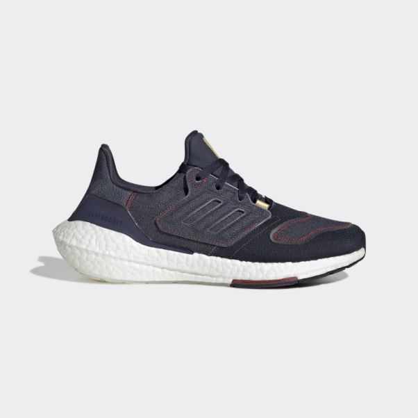 Adidas Ultraboost 22 Chaussures De Course Bleu Marine