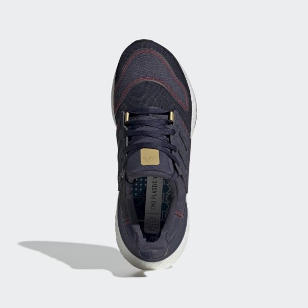 Adidas Ultraboost 22 Chaussures De Course Bleu Marine