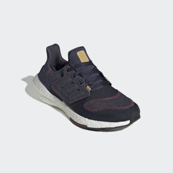 Adidas Ultraboost 22 Chaussures De Course Bleu Marine