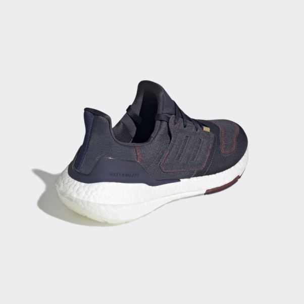 Adidas Ultraboost 22 Chaussures De Course Bleu Marine