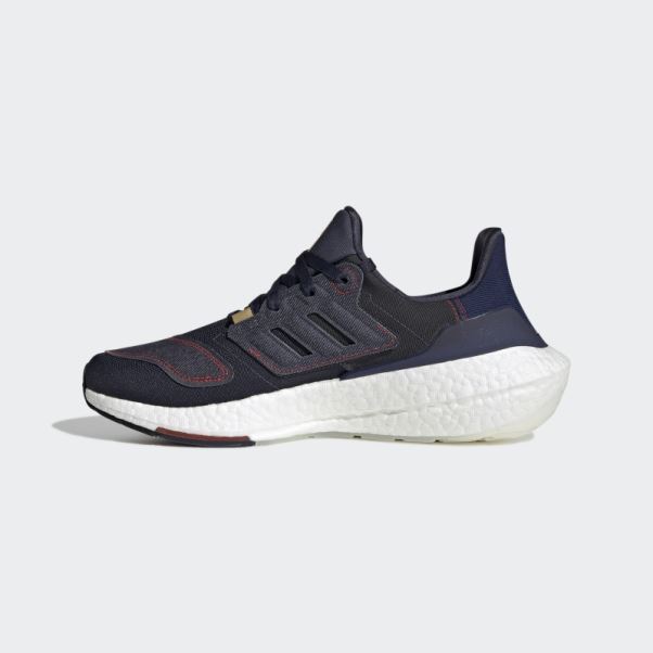 Adidas Ultraboost 22 Chaussures De Course Bleu Marine