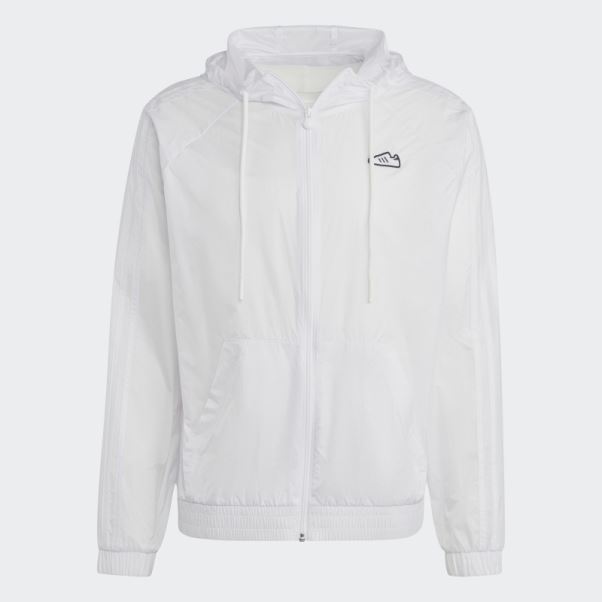 Coupe Vent Adidas Blanc