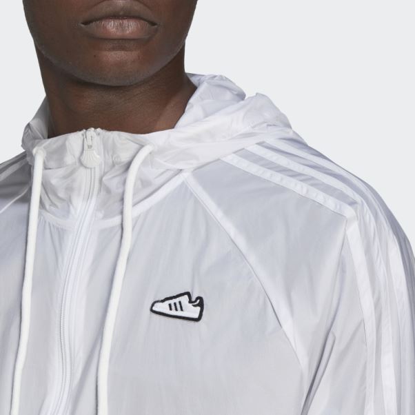 Coupe Vent Adidas Blanc