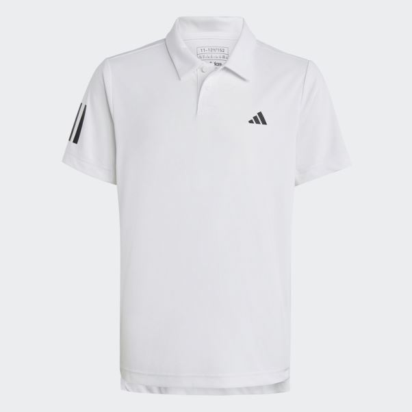 Polo Adidas Club Tennis 3 Bandes Blanc