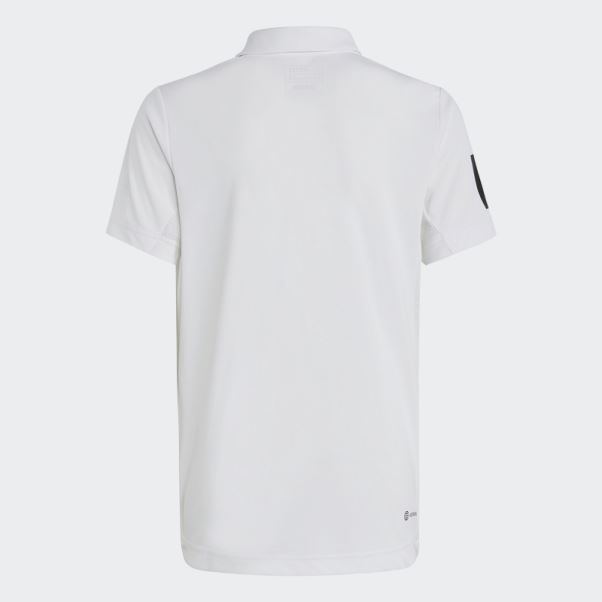Polo Adidas Club Tennis 3 Bandes Blanc