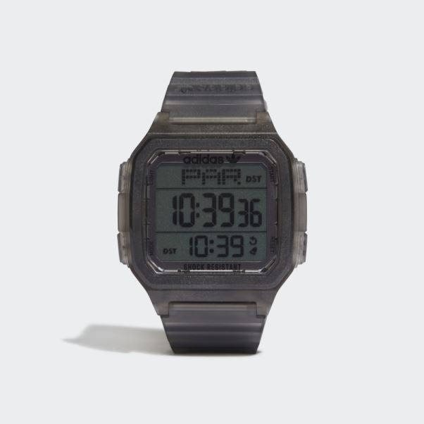 Montre Adidas Digital One Gmt R Transparente