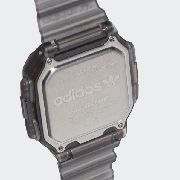 Montre Adidas Digital One Gmt R Transparente