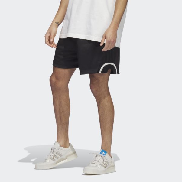 Short De Basketball Adidas Noir