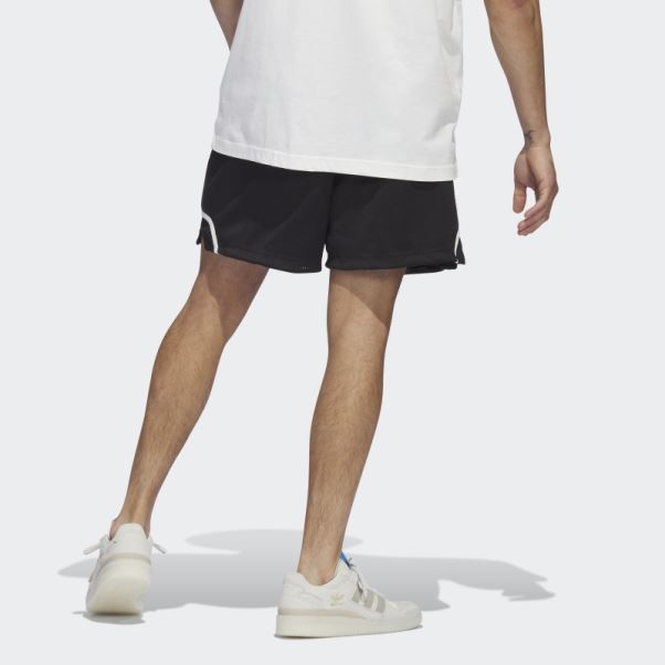 Short De Basketball Adidas Noir