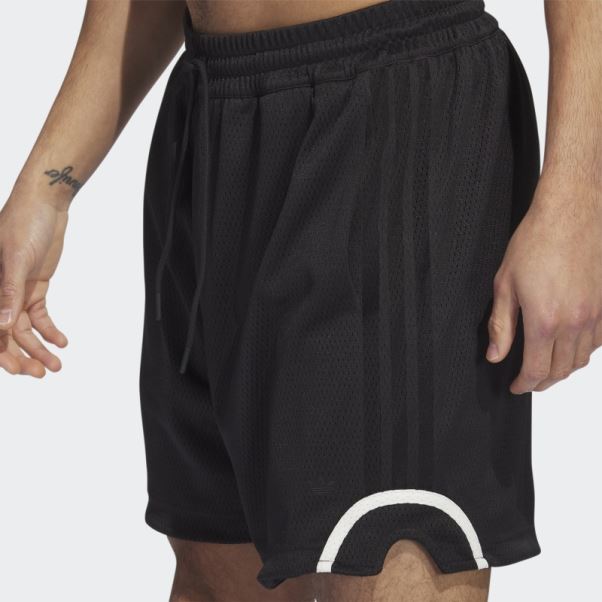 Short De Basketball Adidas Noir