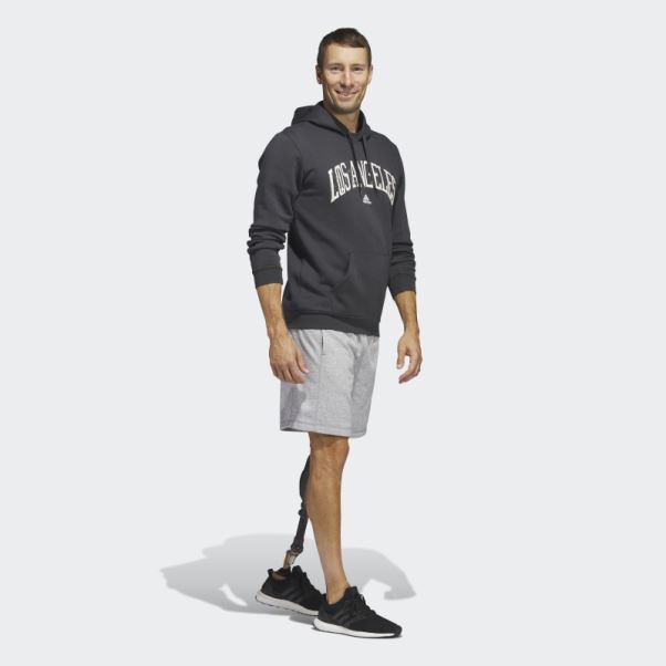 Sweat à Capuche Graphique Los Angeles (non Genré) Adidas Carbon