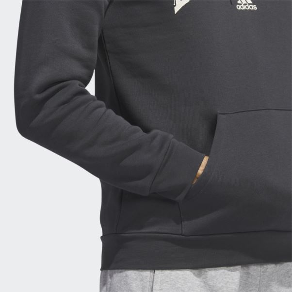 Sweat à Capuche Graphique Los Angeles (non Genré) Adidas Carbon