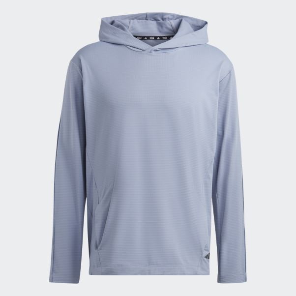 Sweat à Capuche D'entraînement Graphique Yoga Violet Argenté Adidas