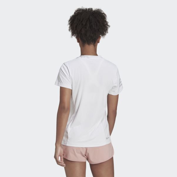 T-shirt De Tennis Adidas Club Blanc